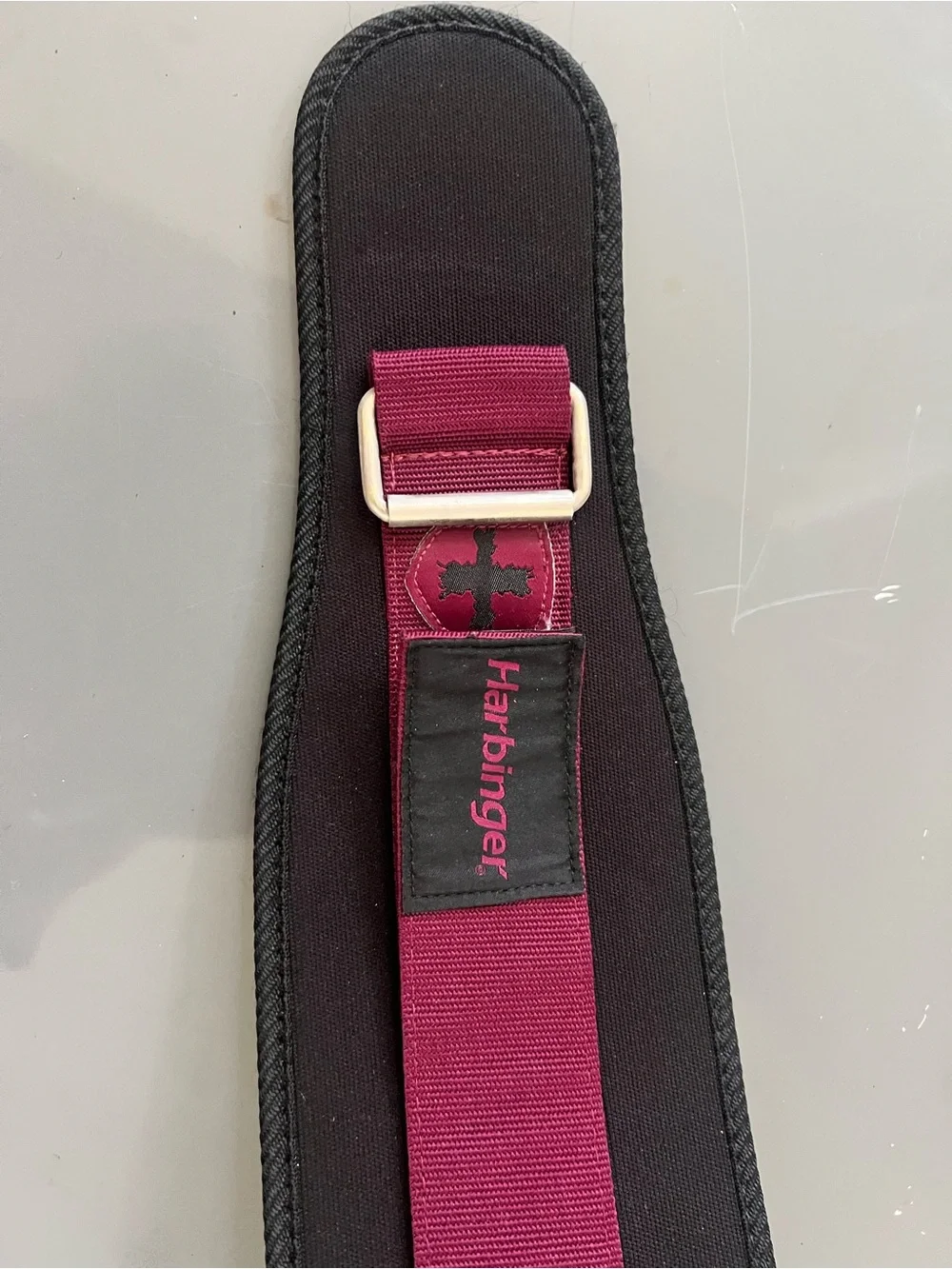 Men’s Maroon Lifting Belt Strap